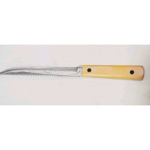 Kabar 1382 USA Fillet Knife With Leather Sheath - Picture 4 of 8